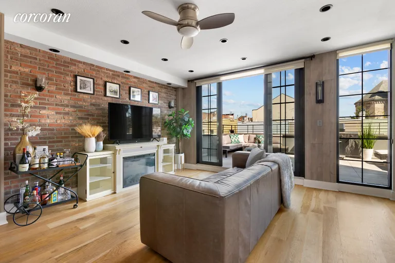 New York City Real Estate | View 38 Broome Street, 4A | Living Room  | View 2
