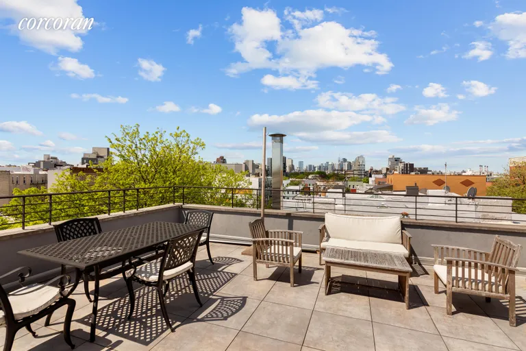 New York City Real Estate | View 38 Broome Street, 4A | Common Roof Space | View 9