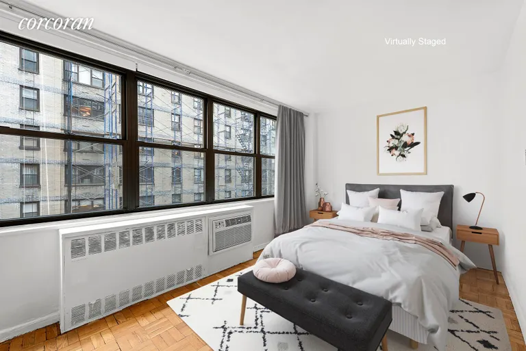 New York City Real Estate | View 209 East 56th Street, 9K | Bedroom Alcove | View 3
