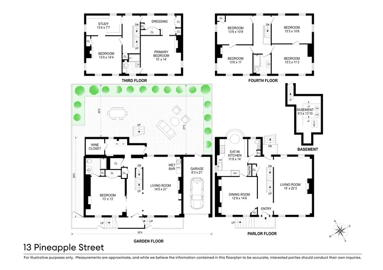 13 Pineapple Street | floorplan | View 22