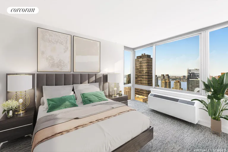 New York City Real Estate | View 101 West 67th Street, 48F | Bedroom | View 3