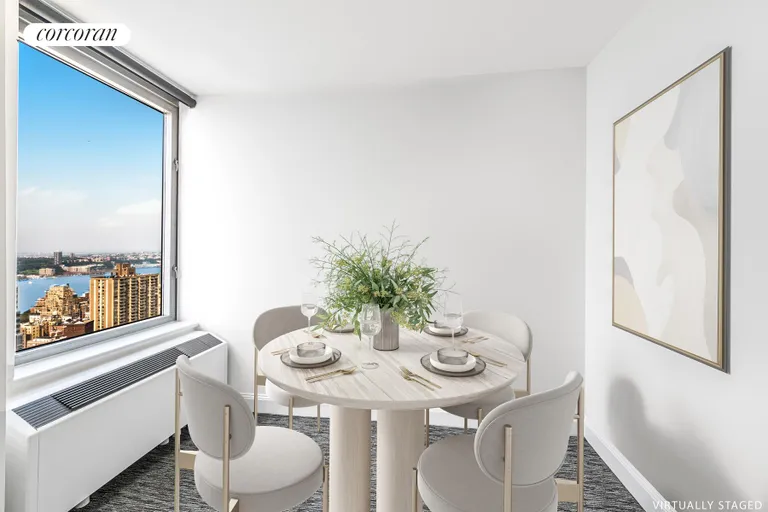 New York City Real Estate | View 101 West 67th Street, 48F | Dining Area | View 4