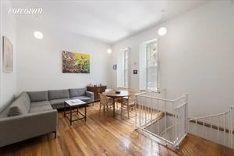 New York City Real Estate | View 203 East 13th Street, 1B | Upstairs Living and Dining Area, Tons of Space! | View 2