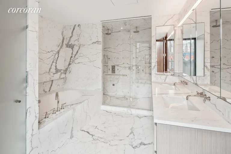 New York City Real Estate | View 27 Wooster Street, 6B | Master Bathroom | View 8