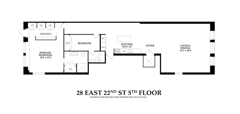 28 East 22Nd Street, 5 | floorplan | View 12