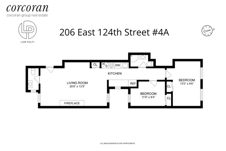 206 East 124th Street, 4A | floorplan | View 15