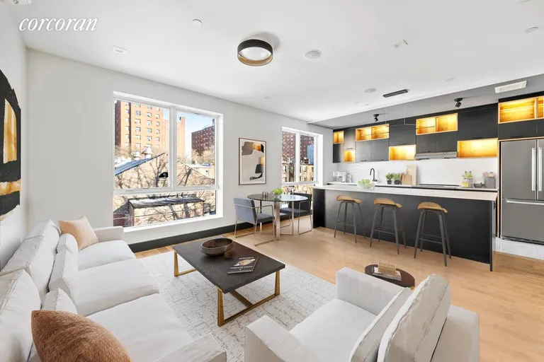 New York City Real Estate | View 125 Clifton Place, 3B | Living Room | View 2