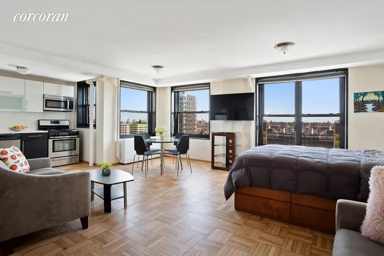 New York City Real Estate | View 193 Clinton Avenue, 12C | Living Room | View 2