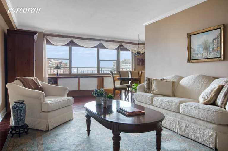 New York City Real Estate | View 448 Neptune Avenue, 20P | Living Room | View 3