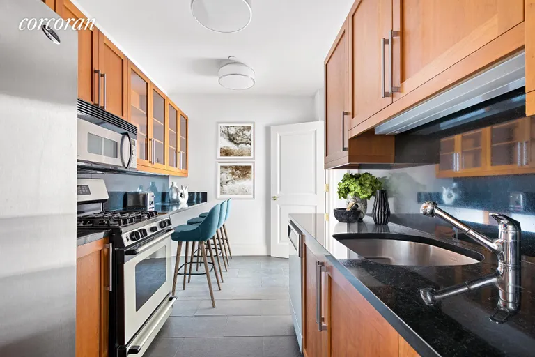 New York City Real Estate | View 300 East 77th Street, 10A | Eat-in kitchen | View 3