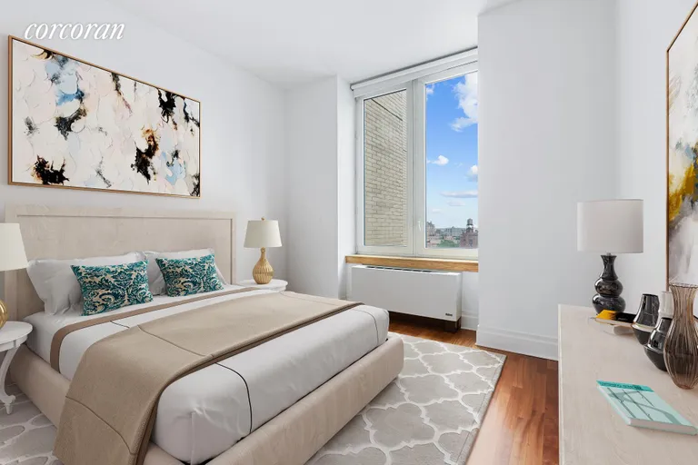 New York City Real Estate | View 300 East 77th Street, 10A | East-facing 2nd bedroom | View 7