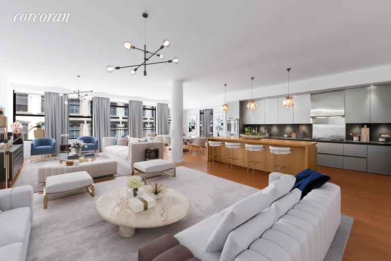 New York City Real Estate | View 71 Reade Street, 4A | 4 Beds, 4 Baths | View 1