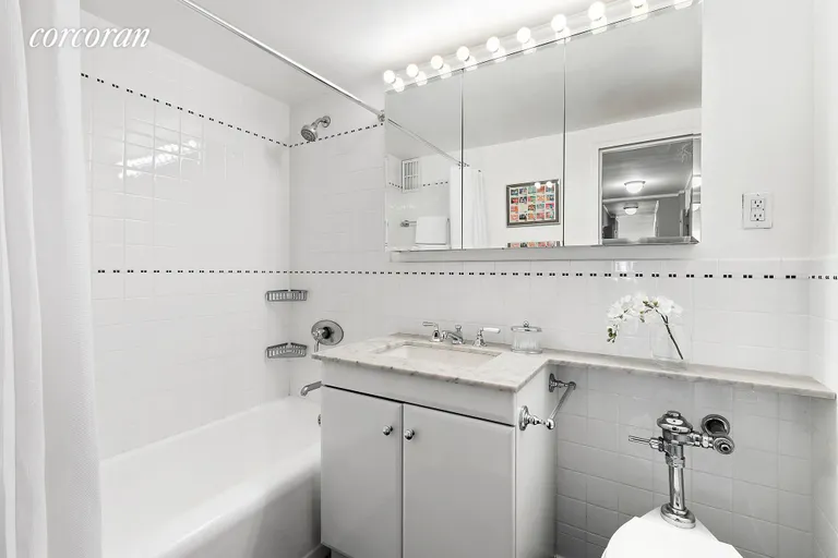 New York City Real Estate | View 70 East 10th Street, 11F | Full Bathroom | View 9