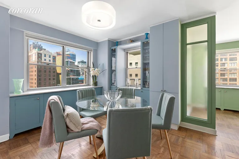 New York City Real Estate | View 70 East 10th Street, 11F | Dining Area | View 13