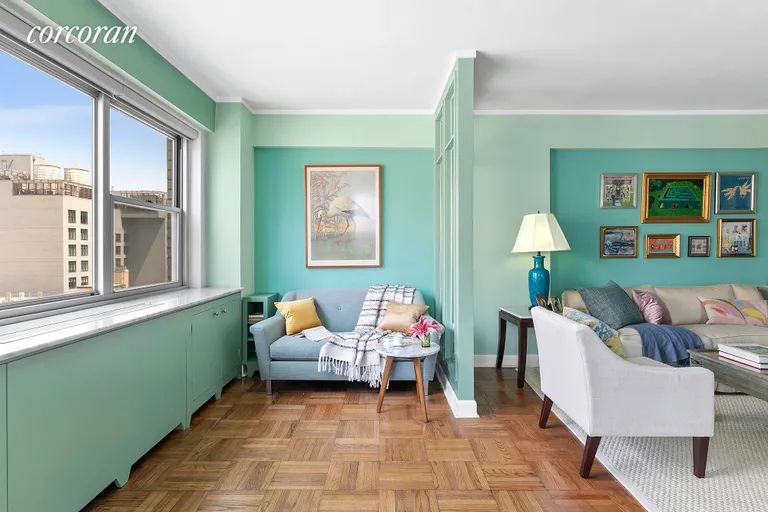 New York City Real Estate | View 70 East 10th Street, 11F | Living Room | View 16