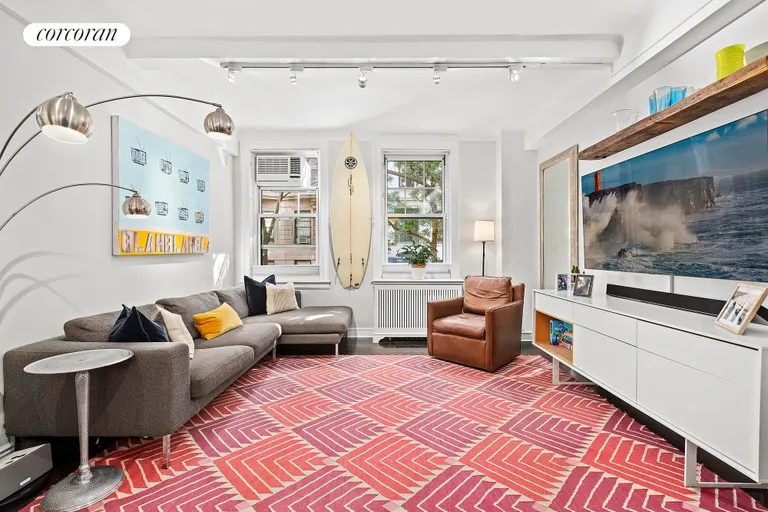 New York City Real Estate | View 11 West 69th Street, 1B | Living Room | View 10