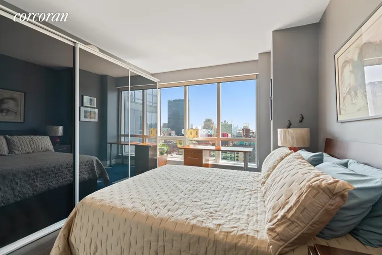 New York City Real Estate | View 350 West 42Nd Street, 35F | Bedroom | View 3