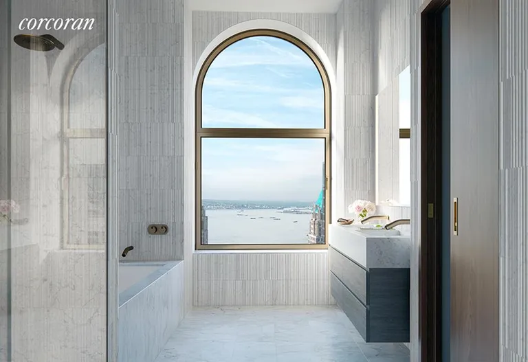 New York City Real Estate | View 130 William Street, 32C | Full Bathroom | View 2