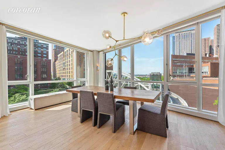 New York City Real Estate | View 200 Chambers Street, 4BC | Dining Area | View 2