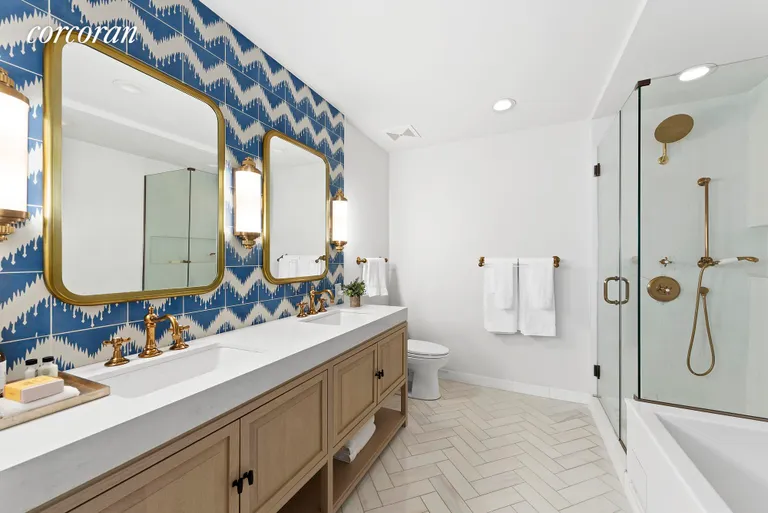 New York City Real Estate | View 200 Chambers Street, 4BC | Bathroom | View 16
