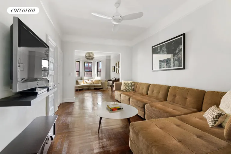 New York City Real Estate | View 327 73rd Street | TV Room | View 4