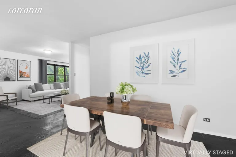 New York City Real Estate | View 268 East Broadway, A105 | Dining Area | View 2