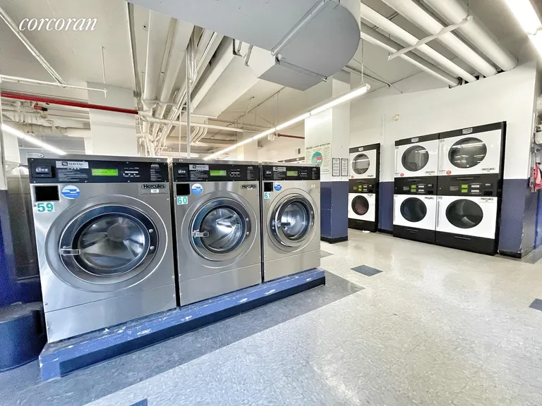 New York City Real Estate | View 385 Grand Street, L404 | Laundry Room in Apt | View 9