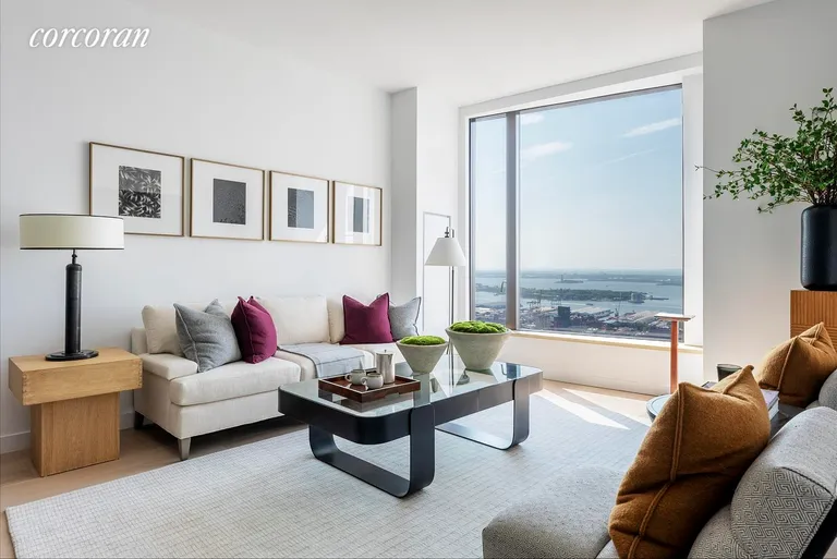 New York City Real Estate | View 11 Hoyt Street, 38J | Living Room | View 2