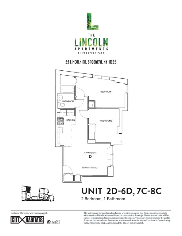 33 Lincoln Road , 6-D | floorplan | View 14