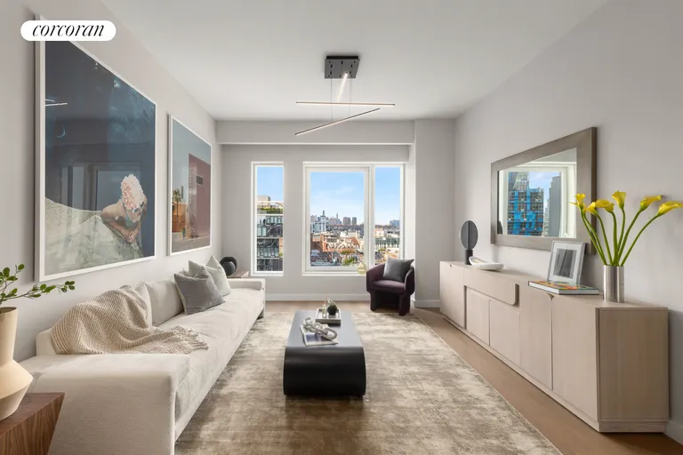 New York City Real Estate | View 202 Broome Street, 9F | 2 Beds, 2 Baths | View 1