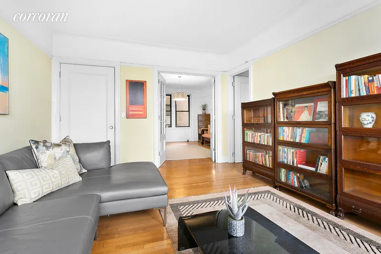 New York City Real Estate | View 325 Riverside Drive, 42 | Living Room | View 2