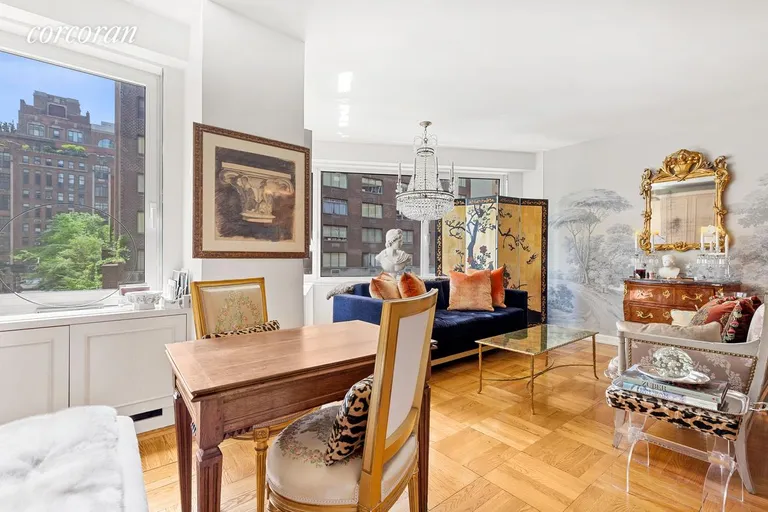 New York City Real Estate | View 60 Sutton Place South, 6LS | Living Room | View 2