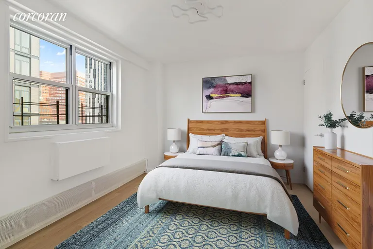 New York City Real Estate | View 175 Willoughby Street, 10A | Virtually Staged 2nd Bedroom | View 13