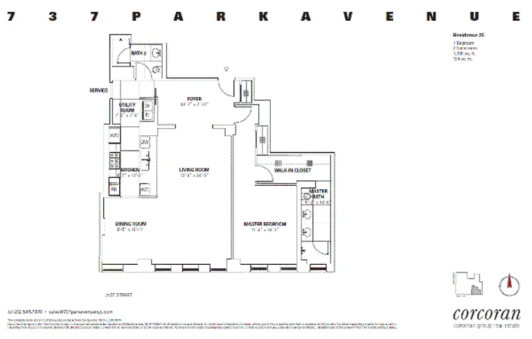 737 Park Avenue, 2E | floorplan | View 1