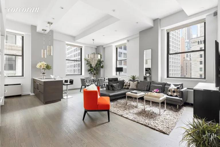 New York City Real Estate | View 20 Pine Street, 713 | 2 Beds, 2 Baths | View 1