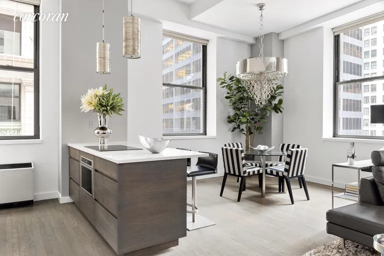 New York City Real Estate | View 20 Pine Street, 713 | Kitchen/Dining | View 4