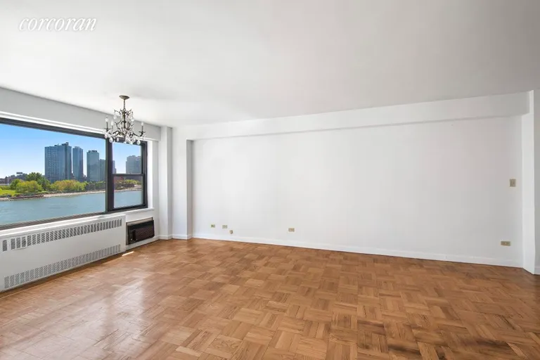 New York City Real Estate | View 50 Sutton Place South, 6H | Living Room | View 2
