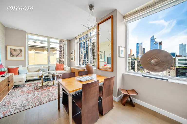 New York City Real Estate | View 450 West 17th Street, 1221 | Dining Room | View 4