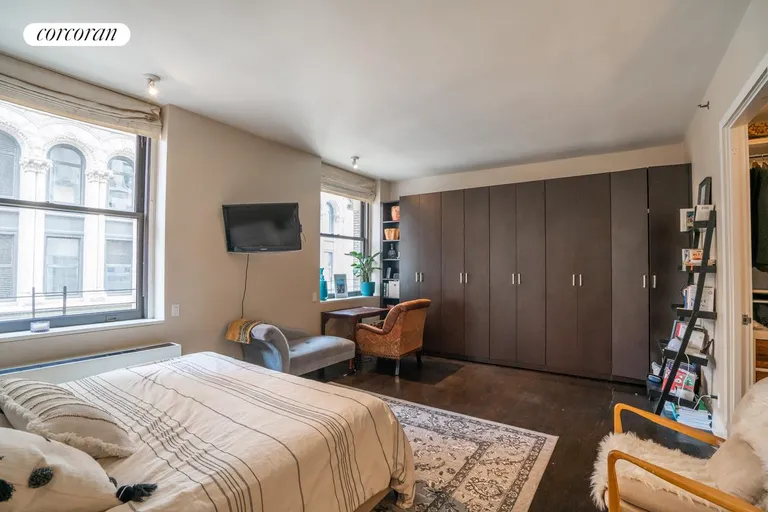 New York City Real Estate | View 150 Nassau Street, 13A | Master Bedroom | View 9