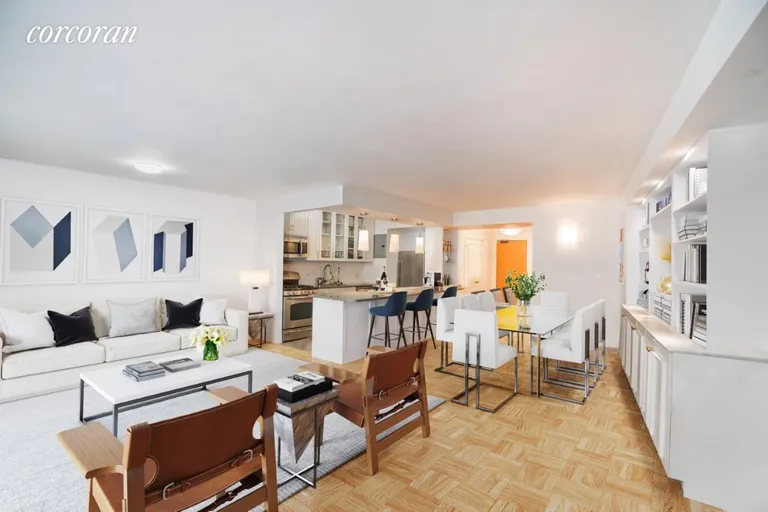 New York City Real Estate | View 200 Central Park South, 3H | Living Room | View 2
