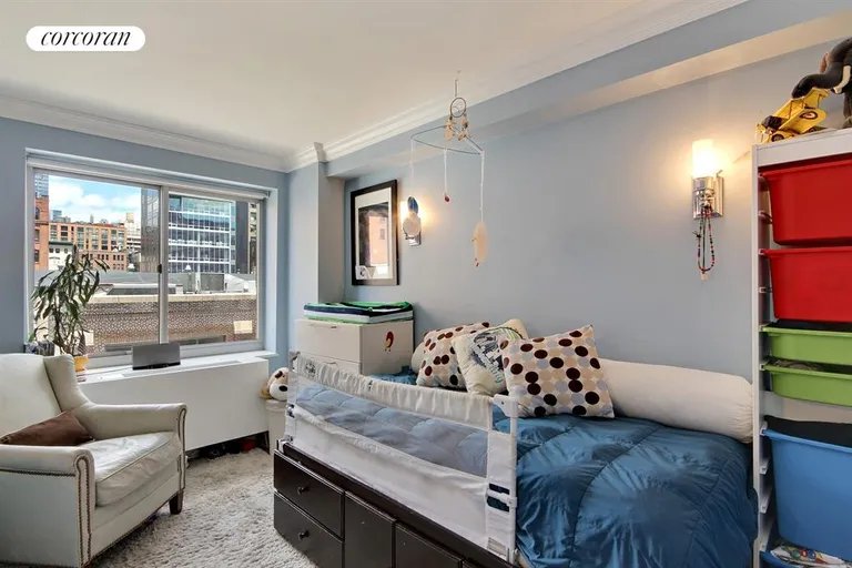 New York City Real Estate | View 555 West 23rd Street, N5F | Kids Bedroom | View 4