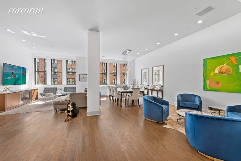 New York City Real Estate | View 53 North Moore Street, 3F | Living Room | View 6