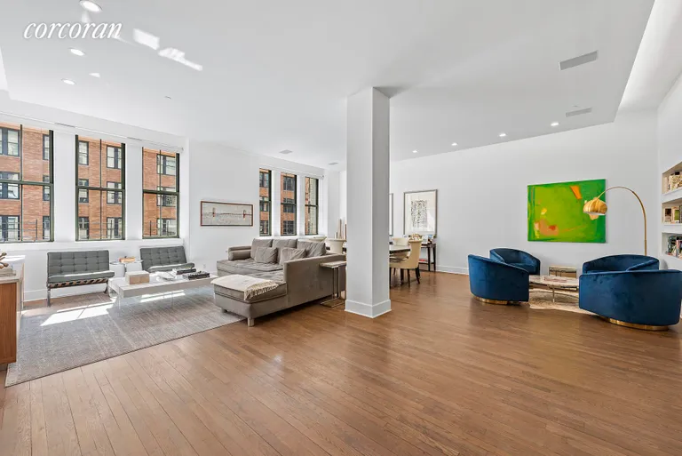 New York City Real Estate | View 53 North Moore Street, 3F | Living Room | View 7