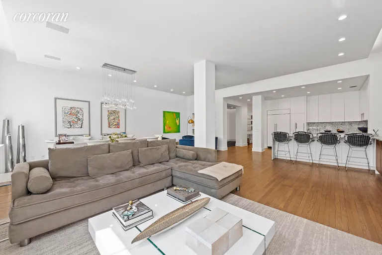 New York City Real Estate | View 53 North Moore Street, 3F | Living Room | View 9