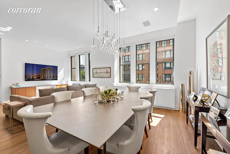New York City Real Estate | View 53 North Moore Street, 3F | Dining Area | View 3
