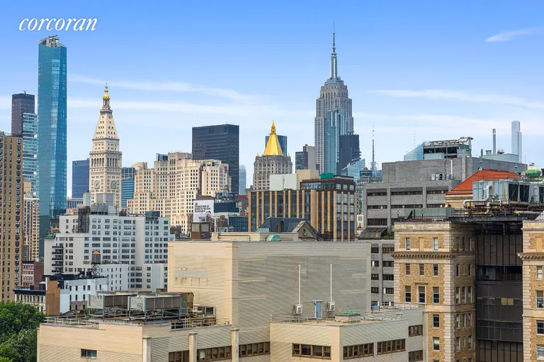New York City Real Estate | View 333 East 14th Street, 18D | View from Bedroom Area Northern Exp | View 9