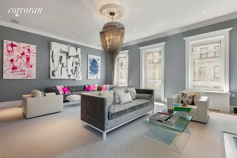 New York City Real Estate | View 15 East 82nd Street, 2 | Living Room  | View 3
