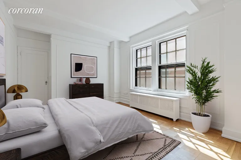 New York City Real Estate | View 90 8th Avenue, 2D | Bedroom Virtually Staged | View 9