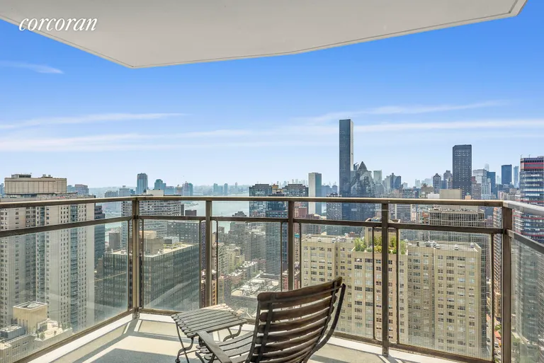 New York City Real Estate | View 303 East 57th Street, 40G | Balcony | View 5