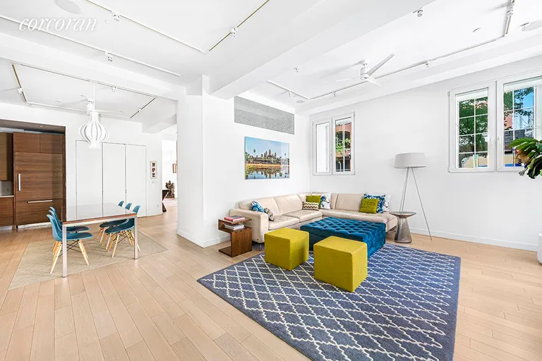 New York City Real Estate | View 79 Laight Street, 1C | Living Room | View 2